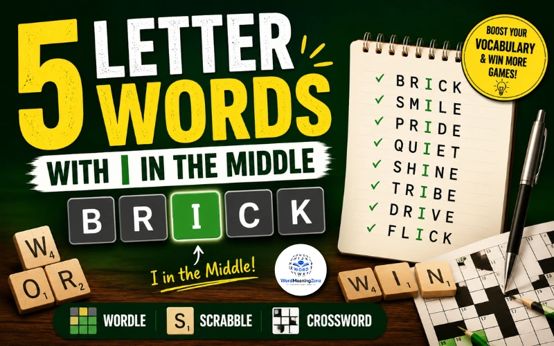 5 Letter Word With I in the Middle: 61 Handy Examples for 2026 5 Letter Word With I in the Middle