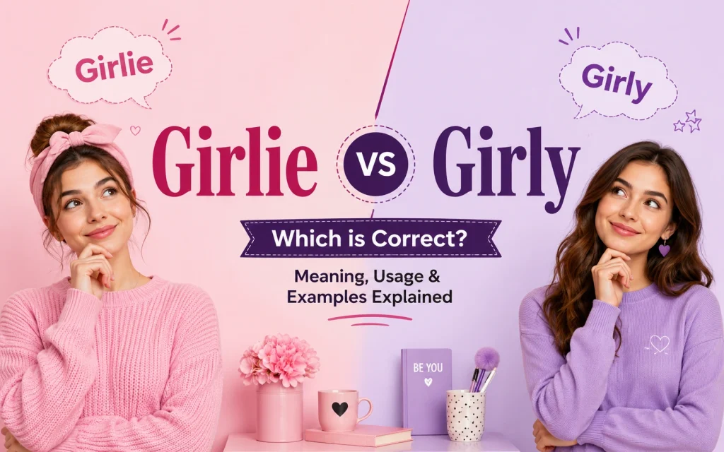 Girlie or Girly