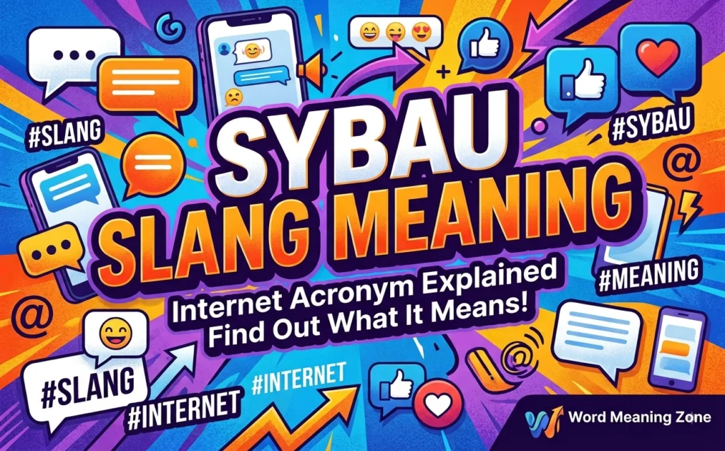 SYBAU Slang Meaning: What It Really Stands For SYBAU Slang Meaning