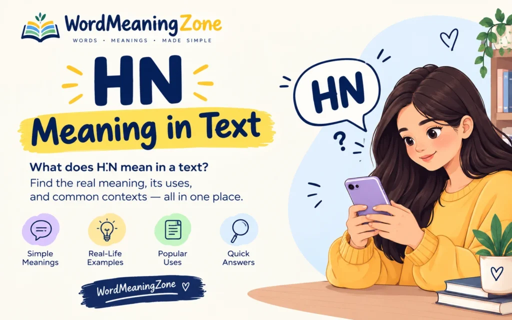 HN Meaning in Text: 7 Meanings, Real Examples & How to Reply (2026 Guide) HN Meaning in Tex