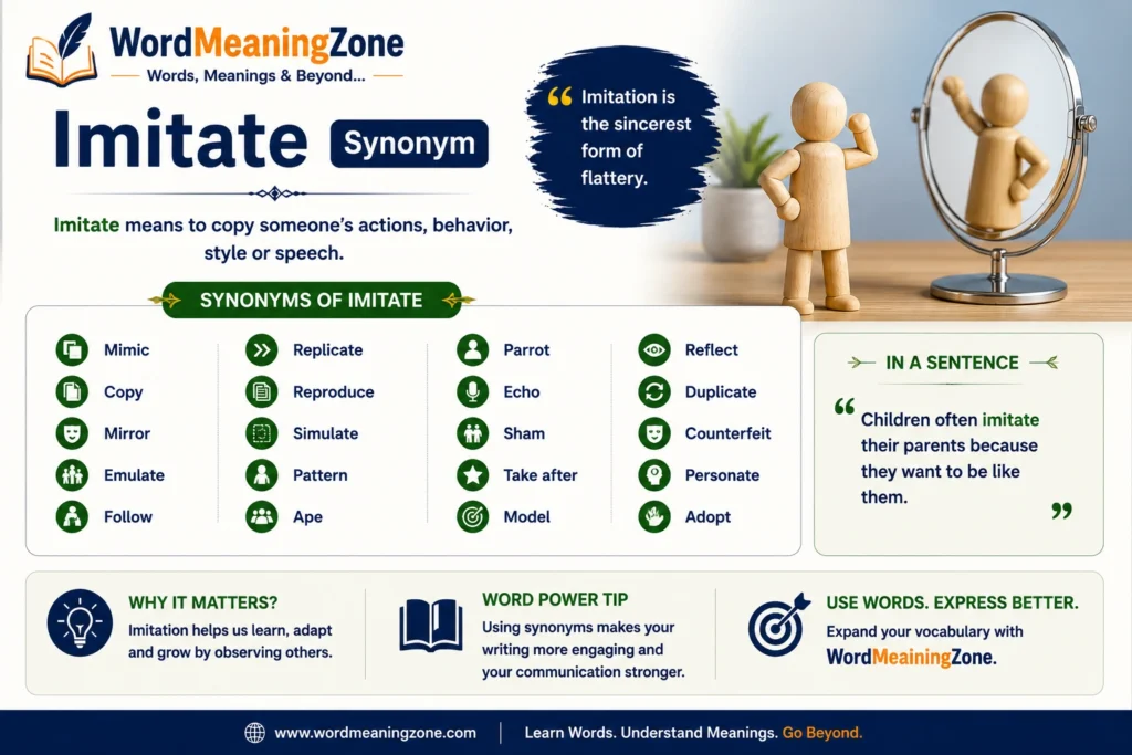 Imitate Synonym: 15 Powerful Words to Use Instead Imitate Synonym