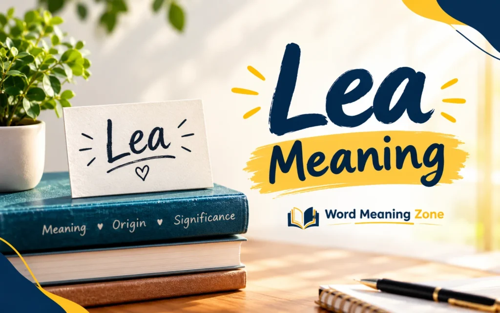 Lea Meaning
