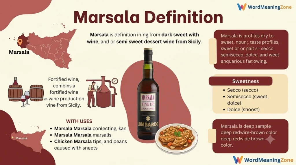 Marsala Definition: 4 Real Meanings Explained (2026) Marsala Definition
