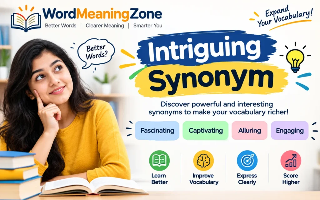 Intriguing Synonym: 60+ Better Words for Every Context (2026) Intriguing Synonym