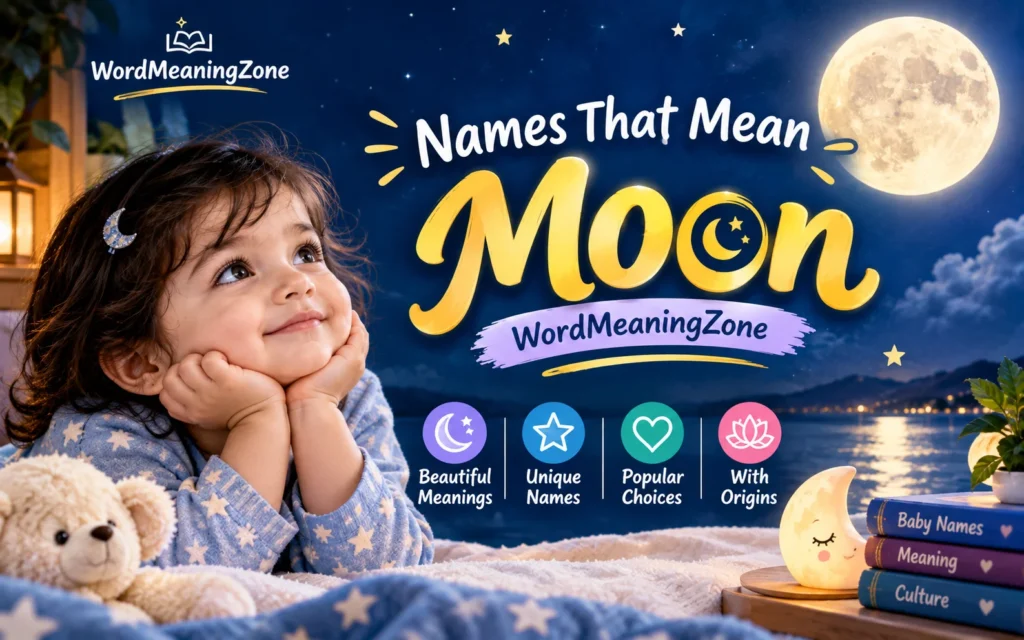 Names That Mean Moon: The Ultimate 2026 Guide Names That Mean Moon