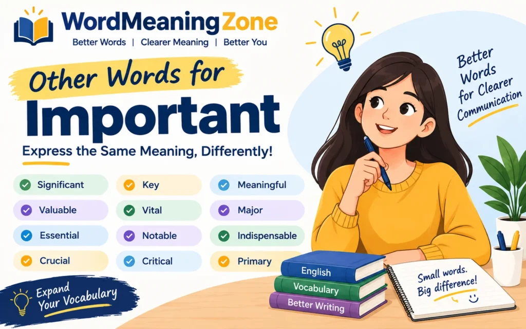 Other Word for Important